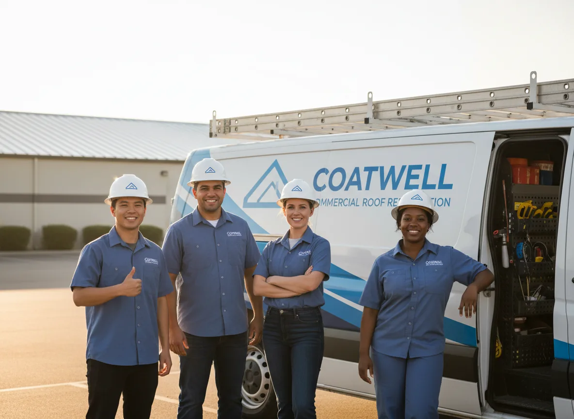 Commercial roof coating company in Bloomington, TX